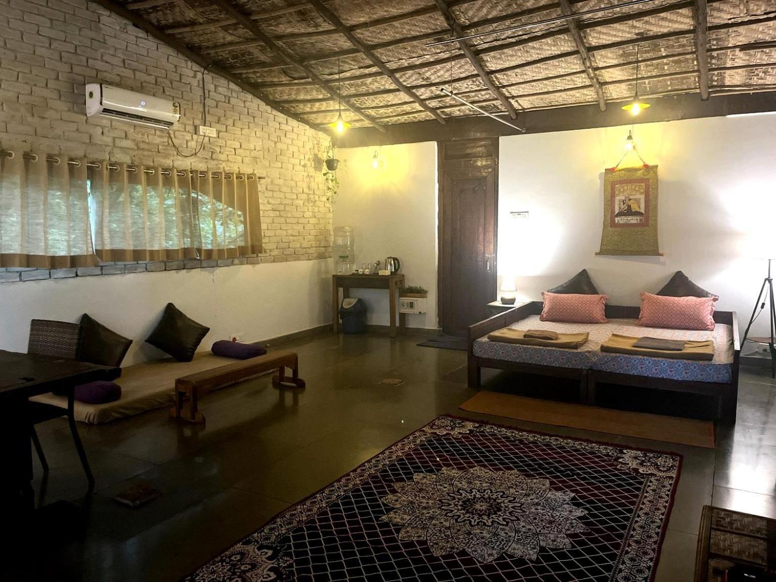 Satori Wellness Cottages I Yoga, Sauna, Ice Bath, Holistic Therapies & More Mandrem Exterior photo